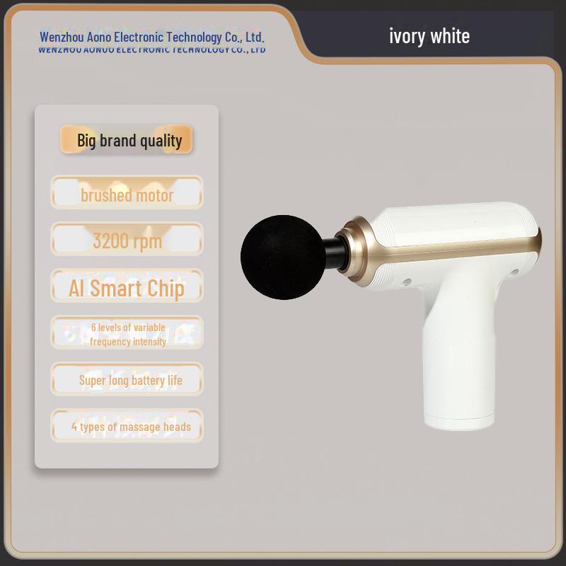 Женский портативный мини-фасциальный пистолет: Креативный электрический меридианный массажер для трансграничного здравоохранения