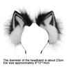 Plush Cat Ear Headband Simulation Hairband Fashion Anime Hair Hoops  Women Girls