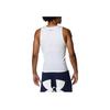 Under Armour Heat Gear Basketball Solid Slim Fit Quick Dry Sleeveless Top Men Tops White 1371947-100