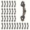 20pcs Bronze Tone Decorative Antique Handle Pull for Jewelry Case Box with Mounting Screws, Arch Shape