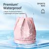 Shoe Compartment Swimming Bag Zip Closure Fitness Storage Bag Waterproof Backpack  Travel Use