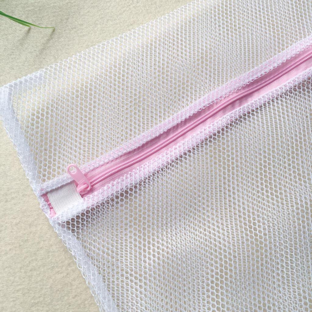 Набор утолщенных мешков для стирки из мелкой сетки на молнии для ухода за нижним бельем