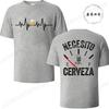Unisexs Fashion Tshirt He Cerrado Ms Bares Design TShirts Crew Neck Short Sleeve Beer Tee Shirts Cerveza Soft Casual Streetwear