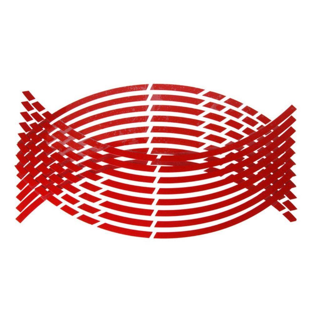 ПВХ 18" наклейки на колеса мотоцикла водонепроницаемая светоотражающая лента для обода мотоцикла аксессуары для мотоцикла