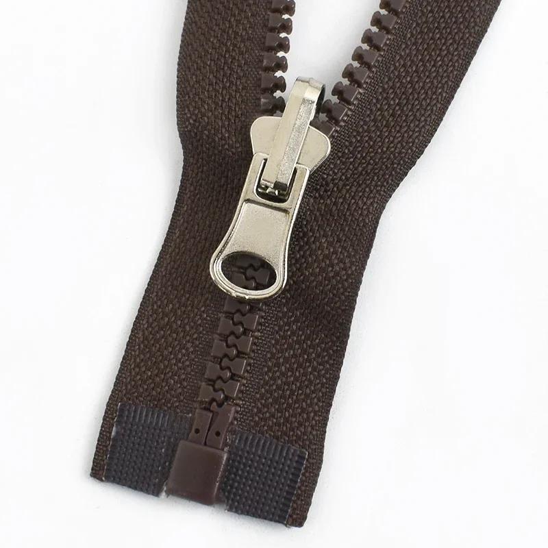 2-10 шт. Meetee 70 см 5# смоляная молния роторный бегунок двусторонняя открытая молния для куртки пальто пуллер для молнии швейные аксессуары
