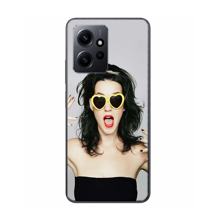 Singer K-Katy Perry Phone Case For Redmi Note 14 15 Pro 5G 13 12 Pro Plus 11 11T 11E 11S 10 Pro 10S 9 9S Cover Cell Clear TPU Ca