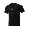 Moisture Wicking Quick Dry Casual Short Sleeve T-Shirt Unisex Tops Black AHSV439-1