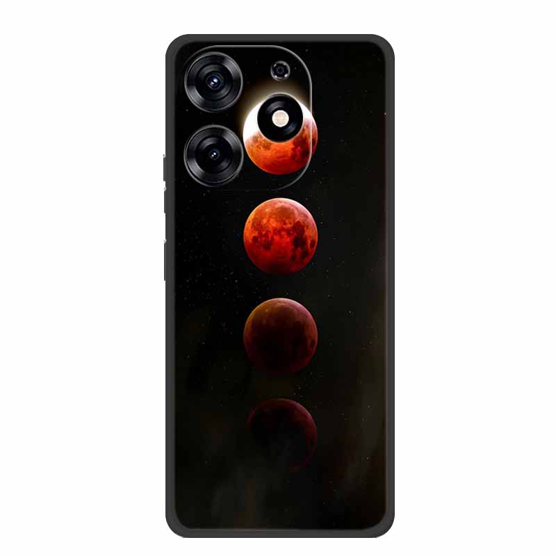 Чехол для Infinix Smart 8 Plus Роскошный Мягкий Силиконовый ТПУ Чехлы для Телефона Обложка Для Infinix Smart8 Plus Защитный Цветочный Расписной Coque