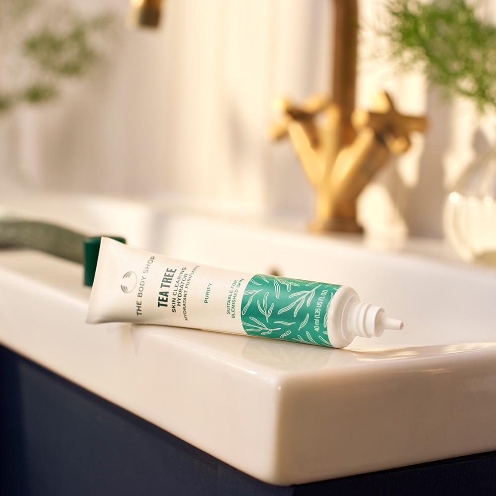 [The Body Shop] Tea Tree Skin Clearing Hydrator Cream 40ML