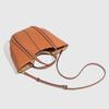 Luxury Quilting Basket Bags for Women Handbags PU Leather Bucket Bag Fashion Designer Shoulder Crossbody Bag Female Purses