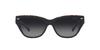 Sunglasses HC8370F CH660 TORTOISE GRADIENT POLAR Lens 56 [Coach] BLACK/DARK Frame/GREY