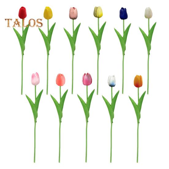 5 шт. Имитация тюльпана 34 см Искусственный тюльпан Поддельные цветы Искусственный тюльпан оптом Подарок на День матери для вазы Главная Кухня Свадьба Весна Украшения для вечеринки