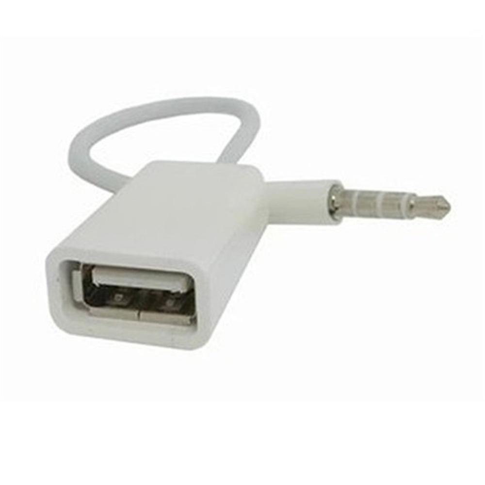 USB 2.0 Женский USB Женский К 3.5 мм Автомобильный Аудио Кабель Автомобильные Аксессуары