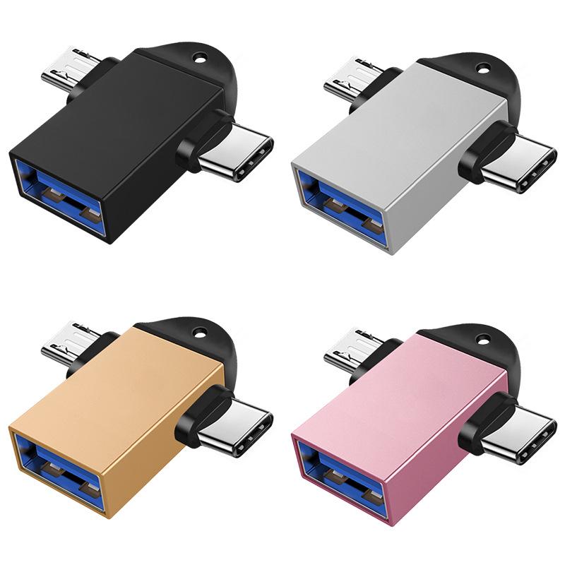 Высокоскоростной USB 3.0 Type-C OTG-адаптер для Android: Подключение USB-накопителей, клавиатур и мышей