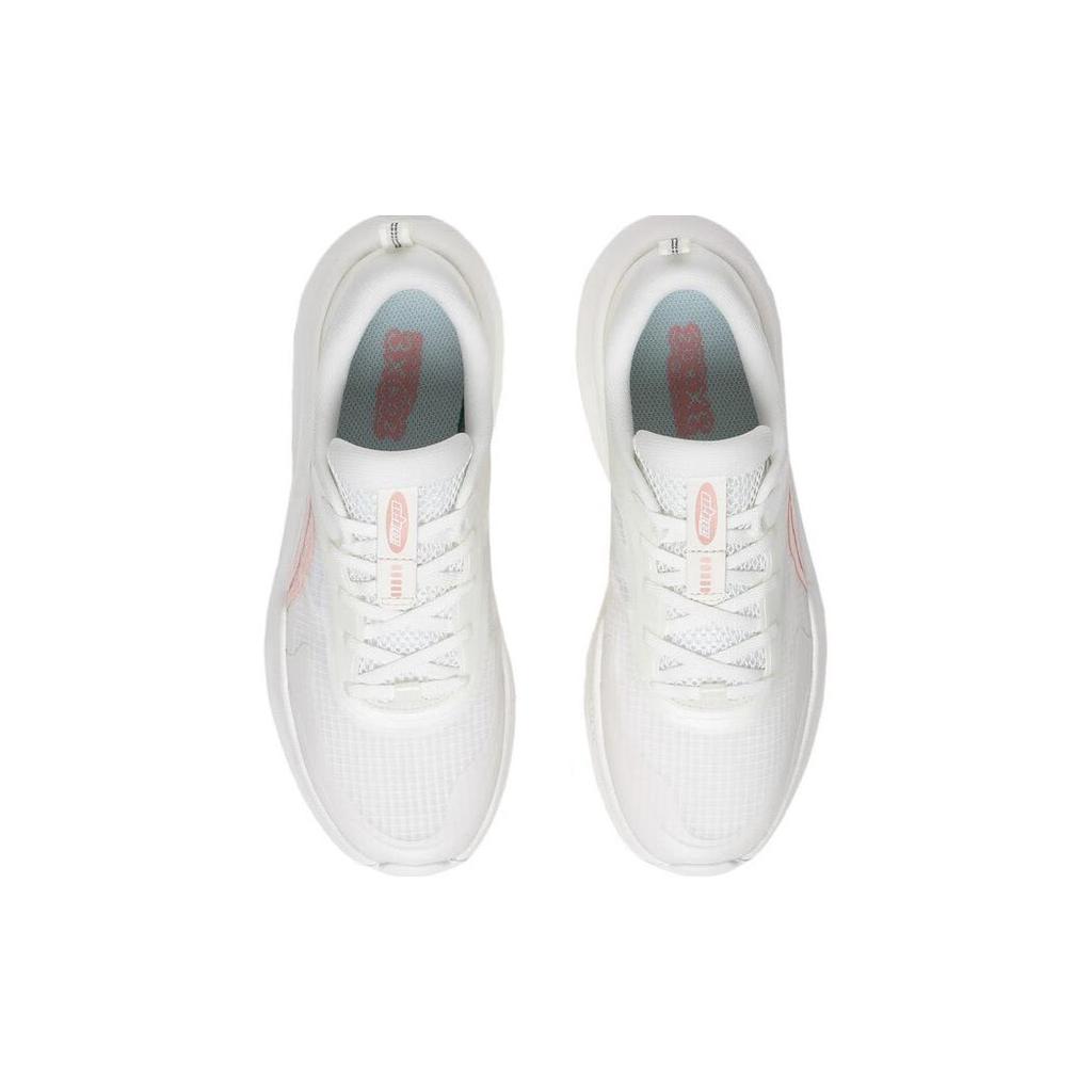 Li Ning EazGo Easy Soft Устойчивые к истиранию Дышащие Низкие Беговые кроссовки Женские Белые ARST038-3