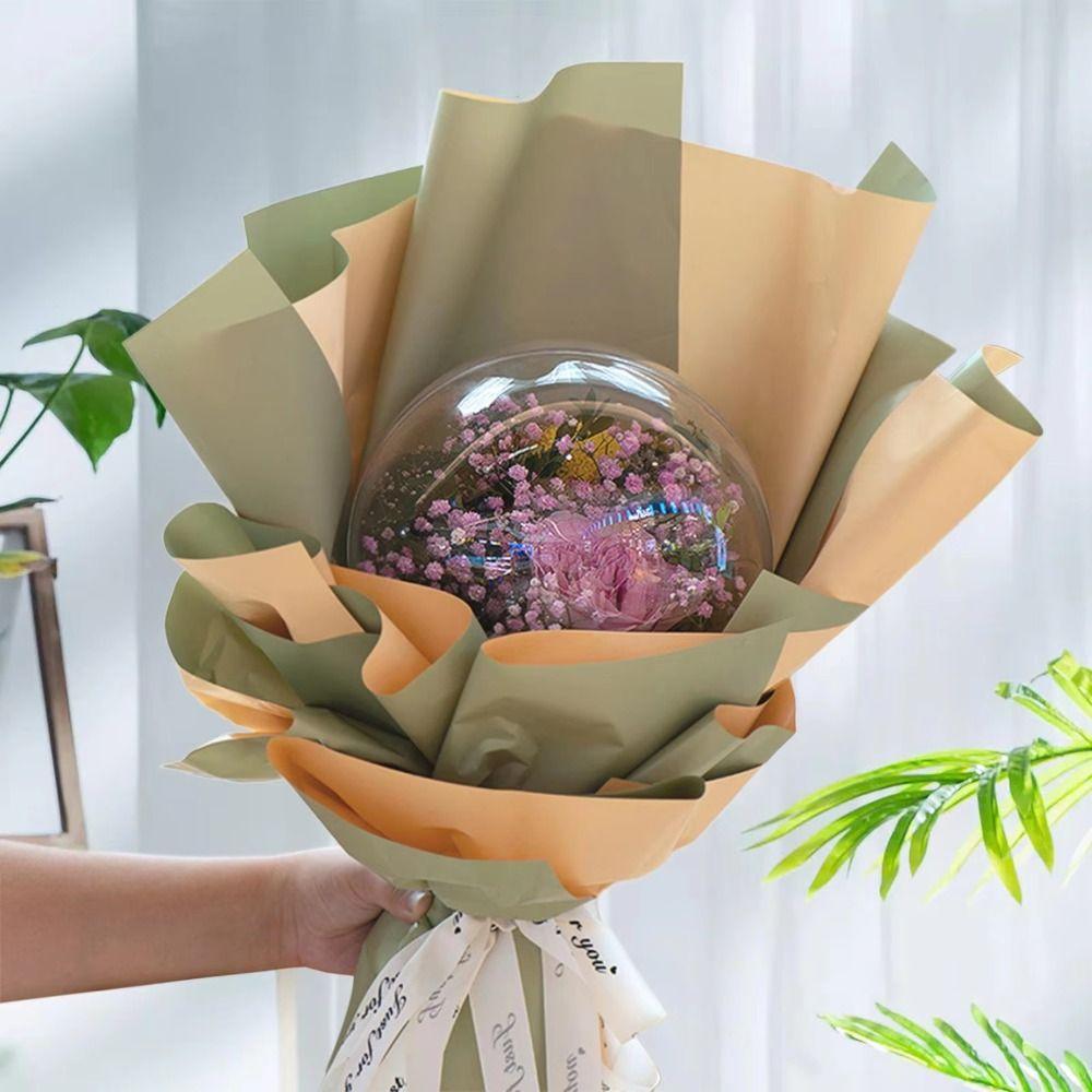 DIY Коробка для упаковки цветов Акриловая подставка для шаров Бобо Свадебные Украшения для Дня Рождения