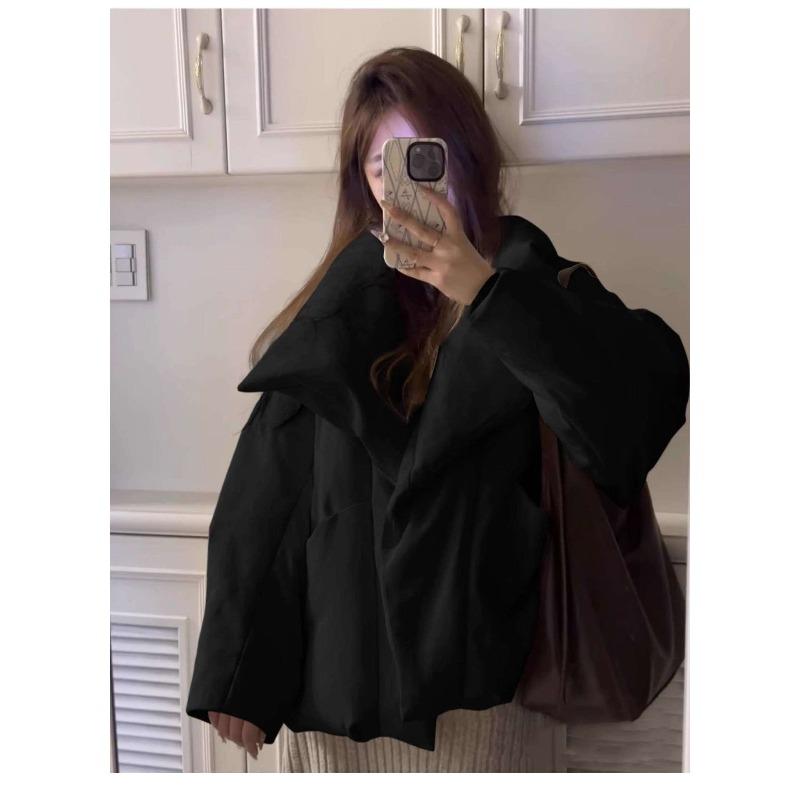 Короткая хлопковая одежда женская зимняя новые модели новый нишевый дизайн маленькая куртка