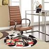 1pc Shohoku Basketball Team Anime Design Round Carpet - Office Chair Mat, Non-Slip Rug for Home Decor, Seasonal Gift, Suitable for Office, Living Room