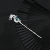 Cheongsam Green  Hanfu Hair Sticks Metal Hairpin Ancient Style Hairpin Chinese Style Headwear
