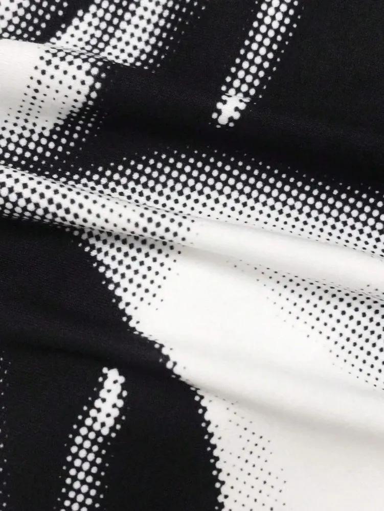 Кроп-топ phumee с графическим принтом, без бретелей, без рукавов, топ-труба, A1931