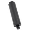 Billiard Pool Cue Extender 4 Inch Carbon Fiber Pool Cue Extension Stick with Rubber Rear Plug for
