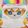 33 см Плюшевая игрушка Кот-Акула Коричневый Серый Котенка Косплей Цветная Акула Сидящее Набивное Животное Подарок для Детей