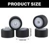 5PCS Cassette Tape Recorder Pinch Roller Wheels Rubber Pressure Recorder Belt Pulley Set Replacement