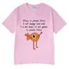 Memes Cartoon Print Tshirts Funny Fish Le Poisson Steve T Shirt Cotton Merch Short Sleeve Round Neck Tee Unisex Casual Clothing