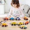 Магнитные игрушки для малышей 3-6 лет Деревянный набор динозавров и поезд Монтессори развивающие игрушки 11 шт. Поезда с цифрами для детей Подарки