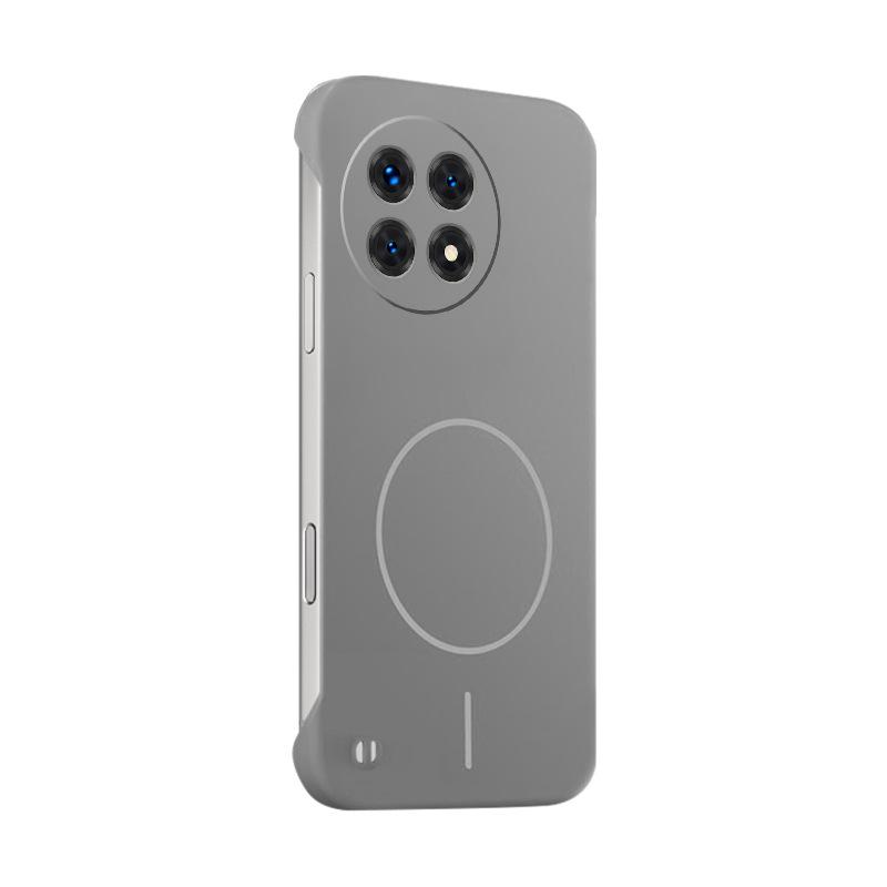 Совместимый с OnePlus Ace 5, этот защитный чехол с ощущением кожи, магнитный, матовый, ударопрочный, однотонный, защищающий от отпечатков пальцев, обеспечивает бесшовную защиту.