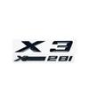 3D ABS Буквенные Шильдики для Эмблемы Багажника Подходят для Моделей BMW X3 E83 F25 G01, а Также XDrive 20i 28i 30i 35i 20d 30d SDrive20i pf2