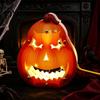 DIY Art Kits for Home Gardening Halloween Lantern Craft Set Kids, Handheld Paper Pumpkin Ghost with LED Light Trick or Treat Party Decoration,