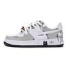 Nike Кроссовки Air Force 1 Low Skateboard Shoes Женские Черно-Бело-Серые DD8959-100(КомандаР-С-КОРОБКА)