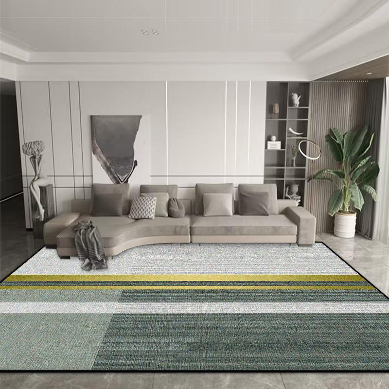 Скандинавский зеленый ковер для украшения гостиной, спальни, большой площади, коврик для лаунжа, домашние кофейные столики, напольные коврики 200x300, современный декор комнаты