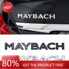 Новые 80% буквенные значки MAYBACH автомобильные наклейки для Mercedes Benz MAYBACH V12 S400L S600 логотип на задний багажник модифицированные аксессуары декор