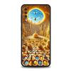 Honeybee Flower Pattern Phone Case for Samsung Galaxy A56 A36 A26 A16 A34 A24 A42 A22 A20 A12 A40 A30 A10 Soft TPU Cover Shell