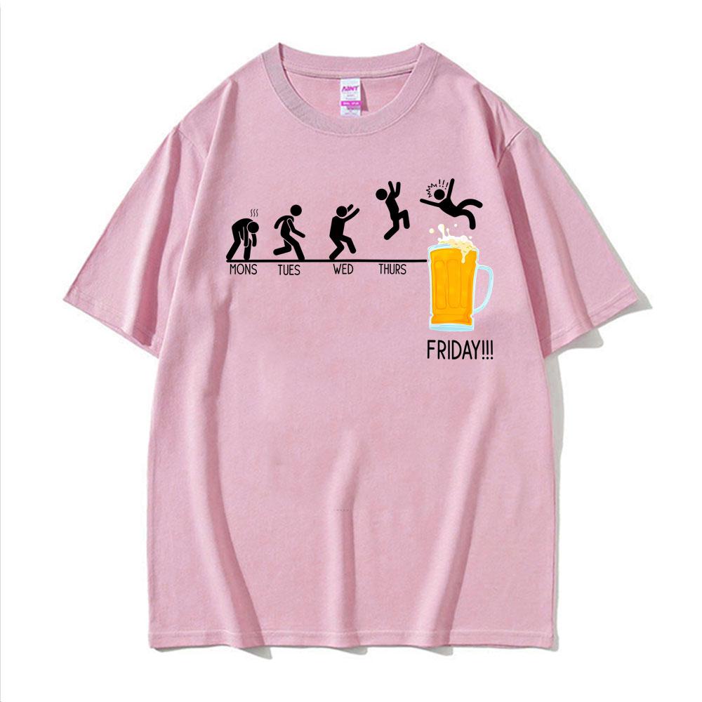 Funny Beer Week For Beer Lovers Graphic T Shirt Summer Unisex Unisex Clothing Retro Tees Fashion Oversized Casual Tshirt Streetwear