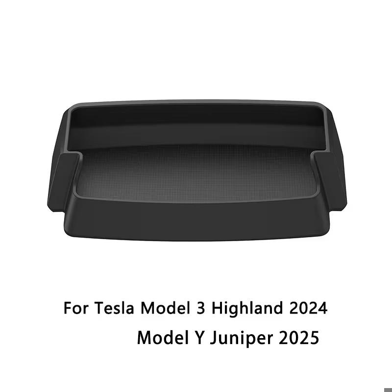 For Tesla Model 3 Highland Central Armrest Storage Box Car Glasses Phone Storage Multi-function Model Y Juniper 2025 Accessories