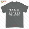 Manic Street Preachers Перевернутая футболка с логотипом группы Tee XVEH