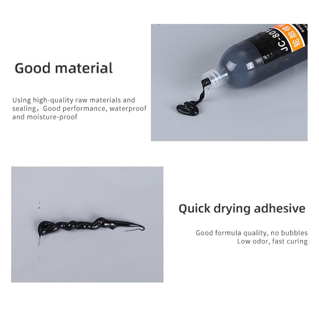 Rubber Adhesive, Tire Adhesive | Abrasion Resistant, Non-Corrosive Adhesive - 50g Instant Bond Repair