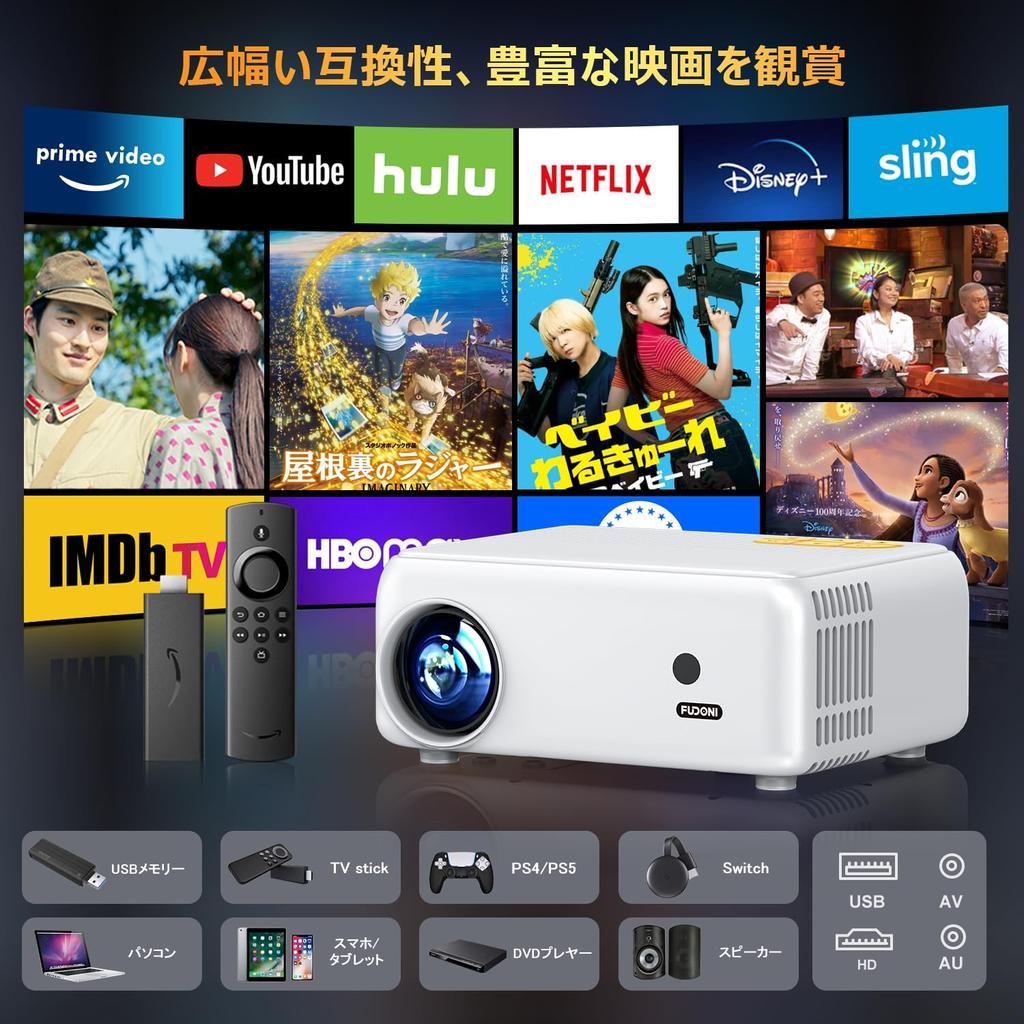 Проектор Advanced Edition Ultra для домашнего использования, высокая яркость 16000 лм, 5GWiFi, Bluetooth, совместимость с 4K, 1080P, мини, легкий, проекция на короткие расстояния