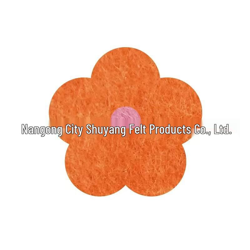 Colorful Flower Cork Felt Soundproof Panel for Creative Kindergarten Decoration and Photo Wall