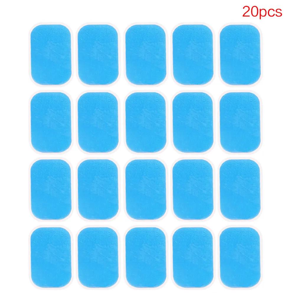 20-50PCS Gel Pads for EMS Abdominal ABS Trainer Weight Loss Hip Muscle Stimulator Exerciser Replacement Massager Gel Patch