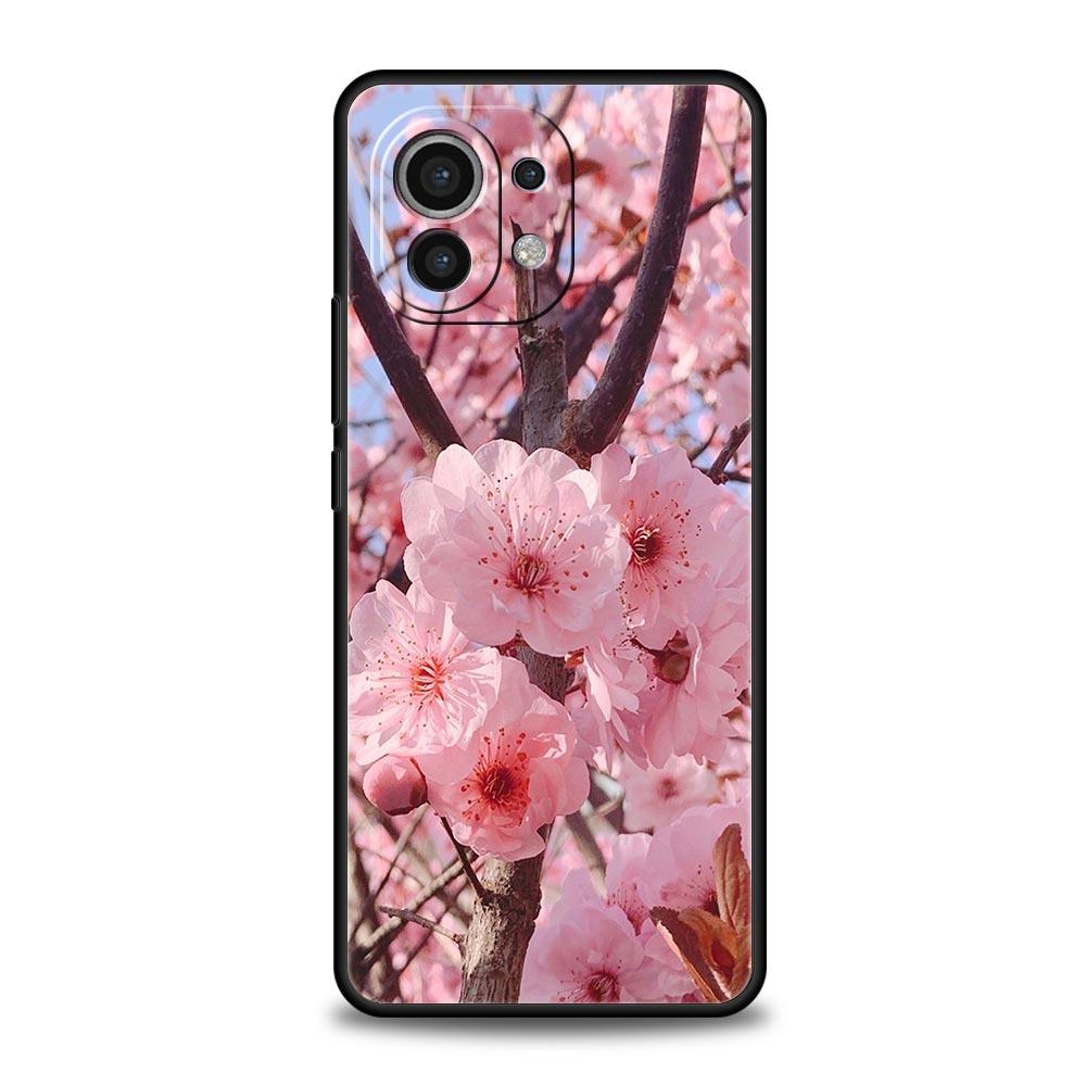 Чехол для телефона 'Цветущая вишня' для Xiaomi Mi 15 14 Pro 13 12 11 Lite 5G 10T 11T 12T 13T 14T Poco X6 X5 X4 X3 NFC F3 F4 GT