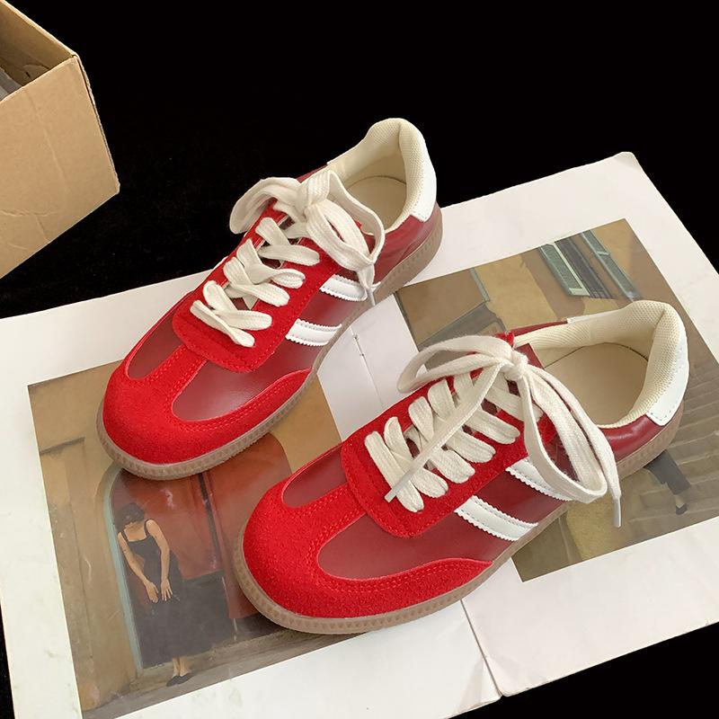 Модные классические универсальные кроссовки на платформе в стиле ретро для женщин 2025 года, новые легкие спортивные и осенние кроссовки с мягкой подошвой