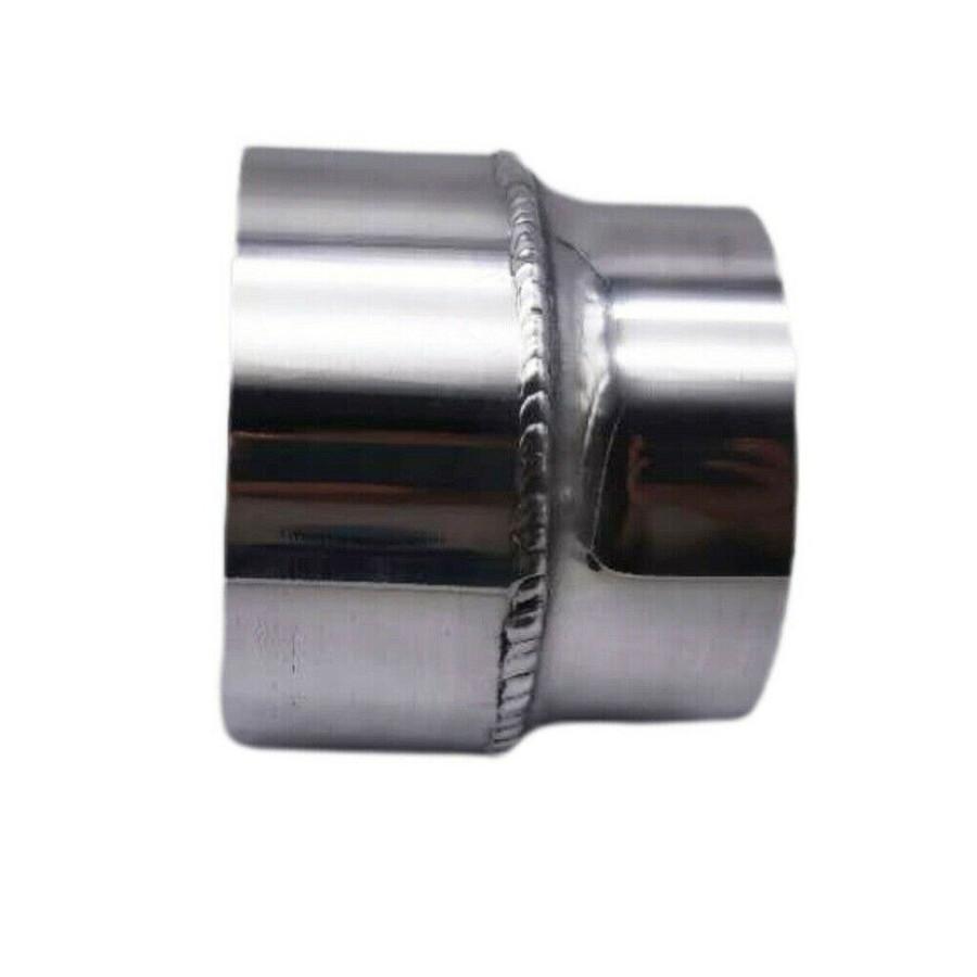 Universal New 3" OD To 3.5" OD Aluminum Reducer Pipe Exhaust Tip Adapter