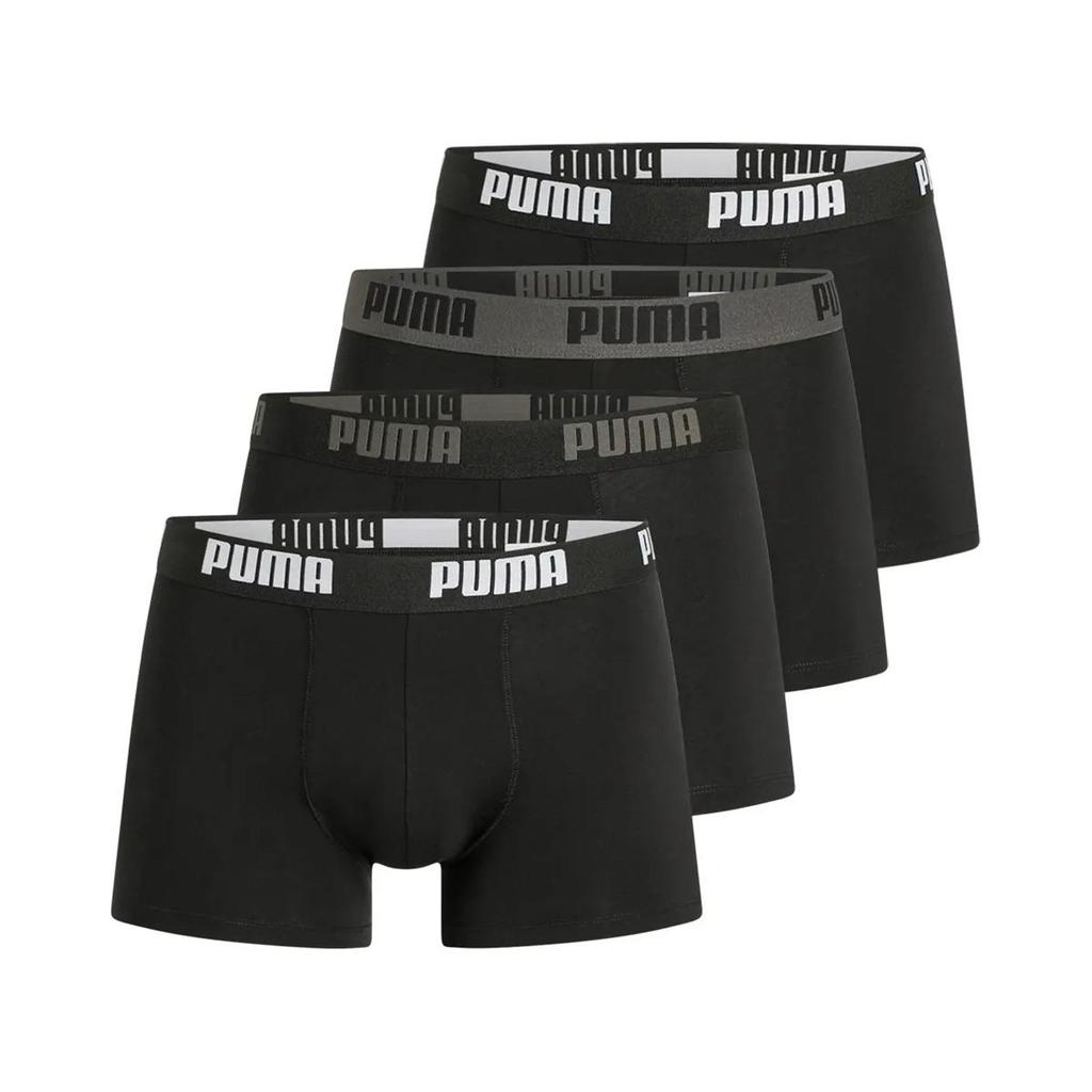 Puma Basic 4-Pack Men' Boxer Shorts Black 93819801 R