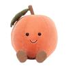 Jellycat Fun Food Series Fruit Peach Cute Doll Plush Doll 15cm Tall