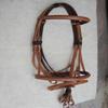 Leather English Horse Bridle with Web Reins All Size For Horse.