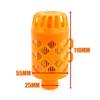 Silence Intake Filter  Orange  For 25mm Air Diesel Parking Heater Keep Your Car Truck Van Bus Heating System Clean And Efficient
